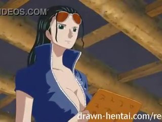 One piece hentaý mov xxx video with nico robin