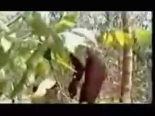 दे रही है एक ब्लोजॉब को tribesman के लिए 8 pounds की bananas