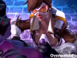 Overwatch Tracer x rated clip
