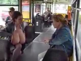Huge Big Tits Ms Milking In The Public Tram