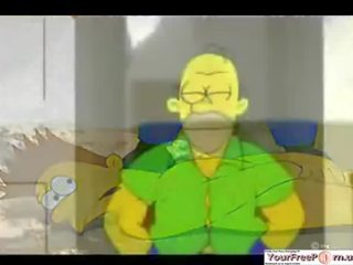 Семейство симпсън marge мами на homer видео