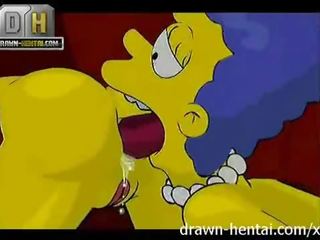 Simpsons porn - Threesome