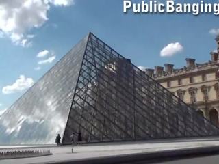 Louvre museum publik group reged movie bukkake gangbang