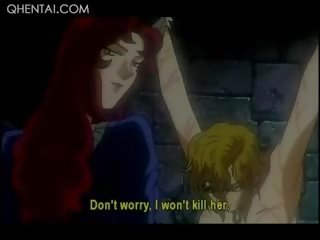 Hentai teruk perempuan simpanan torturing yang si rambut perang x rated video hamba dalam chains