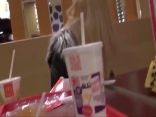 Blowjob and Cum in Famous Restaurant, sex movie 28