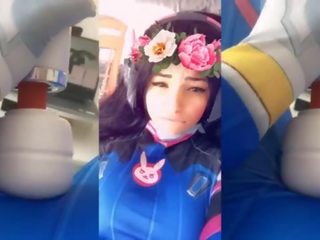 Cosplay adolescente dva adorable agony impresionante orgasmo aficionado hija masturbándose hasta fuerte orgasmo safada gozando gostoso