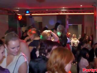 Tak terkendalikan amatir eurobabes pesta keras di klub: gratis dewasa video 66